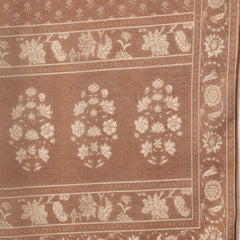 Stylum Women's Brown Floral Buta Printed Rayon A-Line Kurta Pant Dupatta Set (KPDMOUSESOMER)