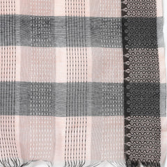 Stylum Women's Woven Design Cotton Blend Straight Kurta Pant Dupatta Set (KPDPEACHURBAN)