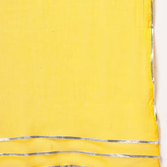 Stylum Women's Pink Madhubani Printed Cotton Anarkali Kurta Pant Dupatta Set (KPDPINKMANVI)