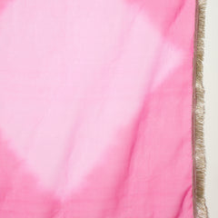 Stylum Women's Pink Solid Rayon Anarkali Kurta Pant Dupatta Set (KPDPINKREVOLT)