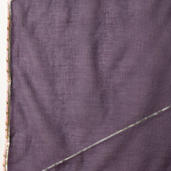 Stylum Women's Purple Solid & Embroidered Pure Cotton A-Line Kurta Pant Dupatta Set (KPDPURPLEDUGGAL)