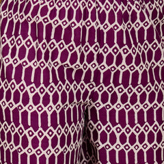 Stylum Women's Purple Floral Printed Cotton Anarkali Kurta Pant Dupatta Set (KPDPURPLEMANI)