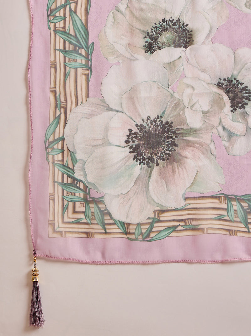 Stylum Women's Purple Solid & Embroidered Chinon Silk Straight Kurta Pant Dupatta Set (KPDPURPLEPRANZA)