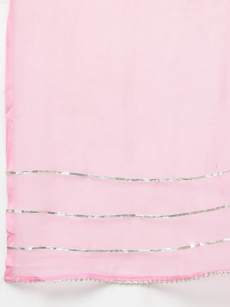 Stylum Women's Embroidered Art Silk Kurta Pant Dupatta Set (KPDPURPLETAFETA)