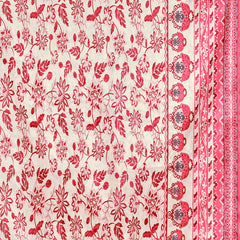 Stylum Women's Red Solid & Embroidered Silk Blend Straight Kurta Pant Dupatta Set (KPDREDMINATI)