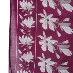 Stylum Women's Red Ethnic Printed Cotton Blend Straight Kurta Pant Dupatta Set (KPDREDMONTAG)