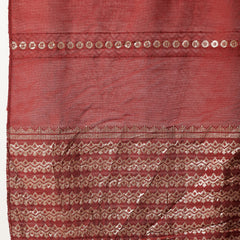 Stylum Women's Red Tropical Printed Muslin Straight Silk Kurta Pant Dupatta Set (KPDREDWESTIE)