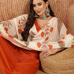 Stylum Women's Rust Solid Rayon Straight Kurta Pant Dupatta Set (KPDRUSTGOLIMA)