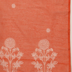 Stylum Women's Rust Floral Printed Rayon A-Line Kurta Pant Dupatta Set (KPDRUSTNUHA)