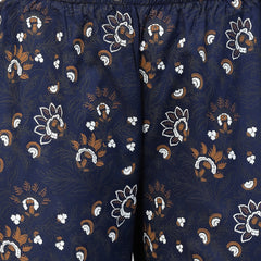 Stylum Women's Printed Rayon Kurta Pant Dupatta Set (KPDTUFFYNAVY)