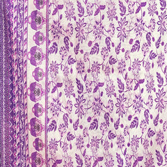 Stylum Women's Violet Solid & Embroidered Silk Blend Straight Kurta Pant Dupatta Set (KPDVOILMINATI)