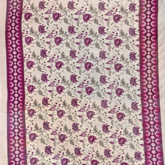 Stylum Women's Violet Solid & Embroidered Crepe Straight Kurta Pant Dupatta Set (KPDWINEFOCUS)