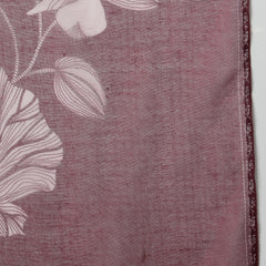 Stylum Women's Wine Floral Printed Rayon A-Line Kurta Pant Dupatta Set (KPDWINETEHRI)