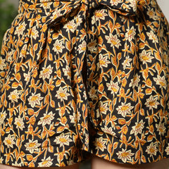 Stylum Women's Black Floral Printed Cotton Night Suit (NISTBLACKPUNK)