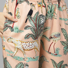 Animal Rayon Printed Night Suit
