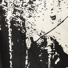 Stylum Women's Tie & Dye Print Satin Saree (Offwhiteshakira)