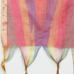 Stylum Women's Self Design Silk Blend Dupatta-PINKTOLA