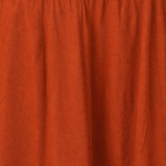 Stylum Women's Rust Solid Crepe Skirt Top With Dupatta Set (STDRUSTELITE)