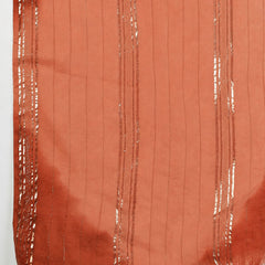 Stylum Women's Rust Solid Crepe Skirt Top With Dupatta Set (STDRUSTELITE)