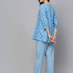 Printed Rayon Cord set