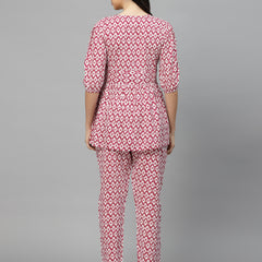 Printed Rayon Co-Ord set