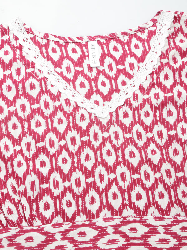 Printed Rayon Co-Ord set