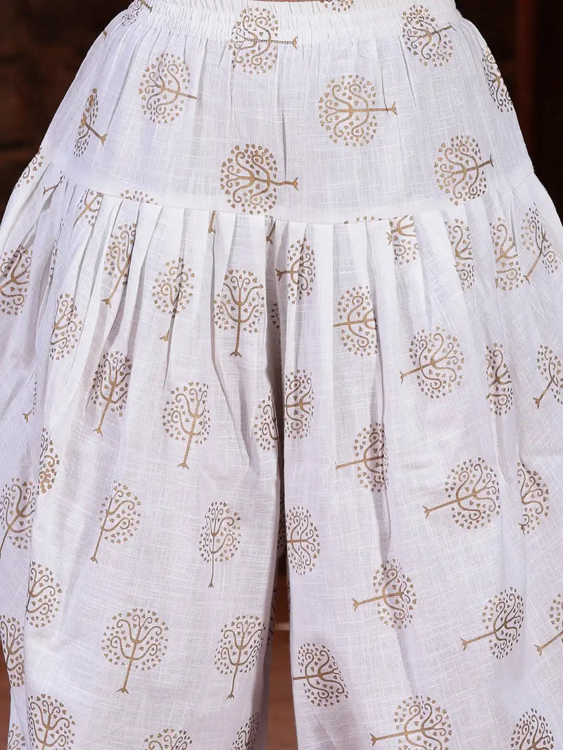 Stylum Women's Embellished Rayon Pleated kurta Dhoti Pant Set (Yellowdhotiset)