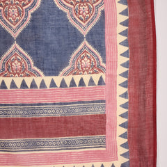 Stylum Women's Blue Solid Rayon A-Line Kurta Pant Dupatta Set (KPDBLUESIFAR)