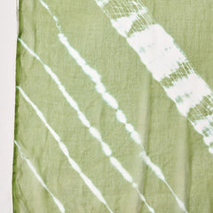 Stylum Women's Green Leheriya Printed Rayon Straight Kurta Palazzo Dupatta Set (KPDGREENTEA)