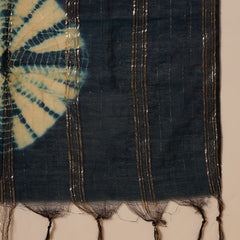 Stylum Women's Teal Solid & Embroidered Crepe A-Line Kurta Pant Dupatta Set (KPDTEALMILANI)