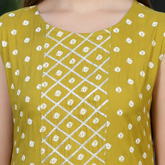 A-Line Kurta with Dupatta