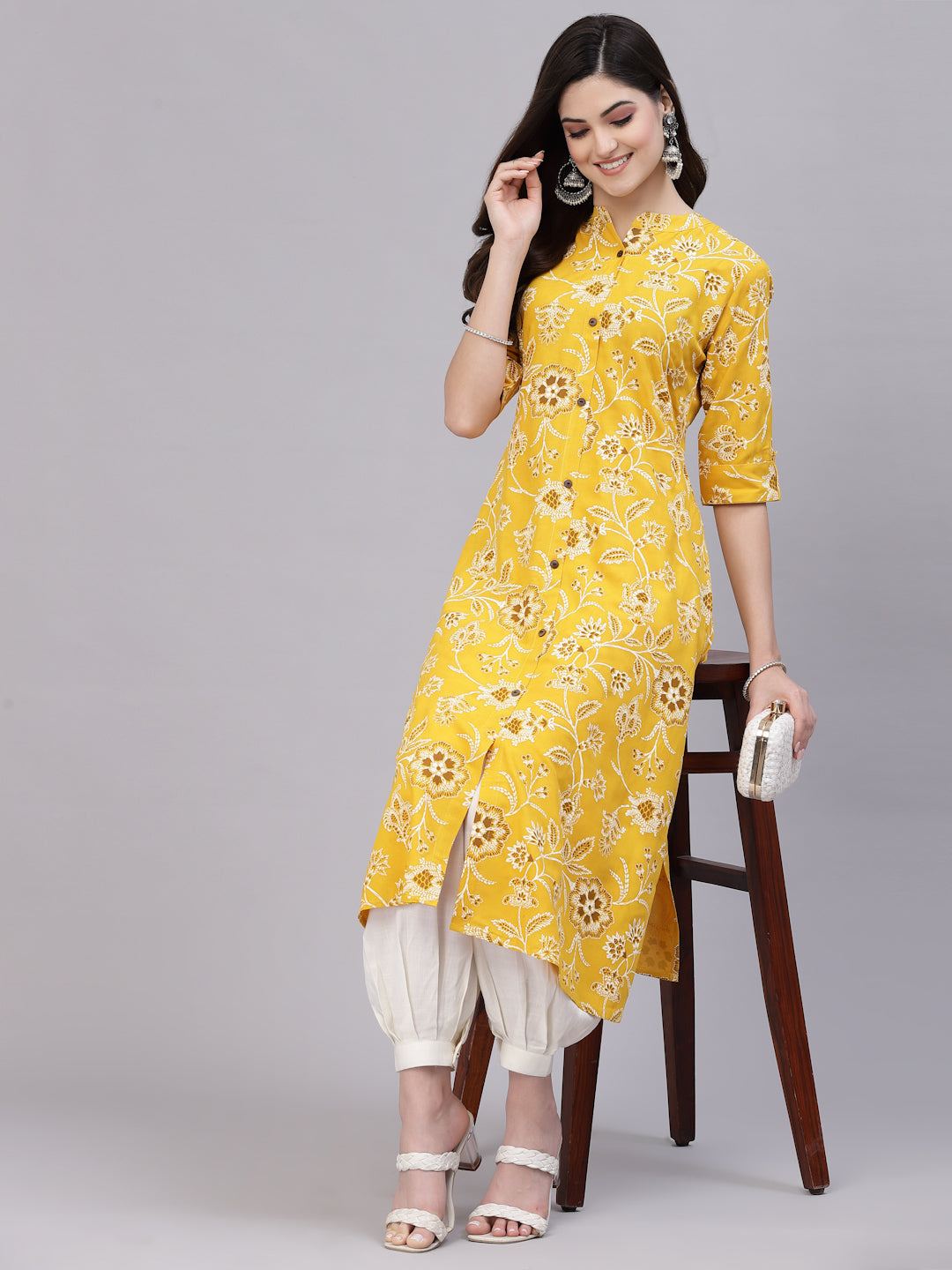 Rayon A-Line Kurta