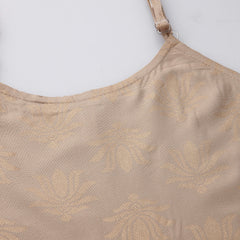 Stylum Women's Beige Floral Print Rayon Kurta, Pant and Dupatta Set (KPDBEIGELOTUS)