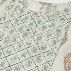 Stylum Women's Printed Rayon Straight Kurta Pant Dupatta Set (KPDMONTYGREEN)
