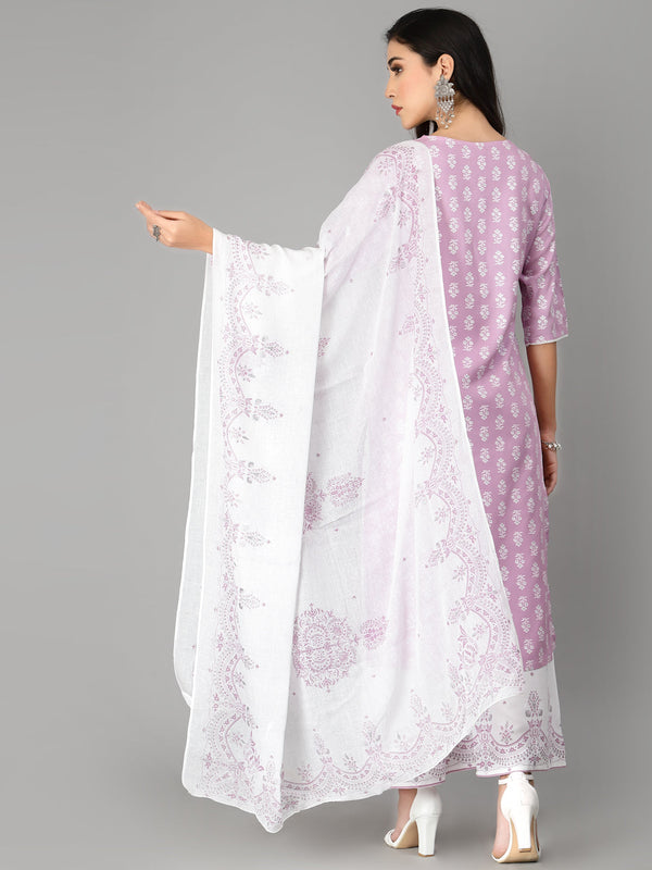 Kurta Pant Dupatta Set