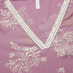 Stylum Women's Floral Printed Rayon Kurta Pant Set (KPSTELLA)