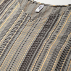 Striped Printed Night Suit Set