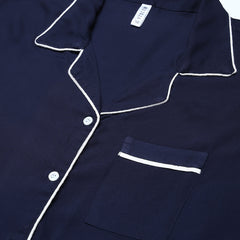 Stylum Women's Solid Rayon Plus Size Night Suit Set (NIST003)