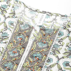 AnarKali Kurta Pant Dupatta Set