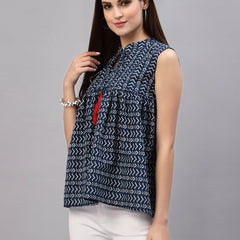 Stylum Women's Printed Cotton Top (VENDA)