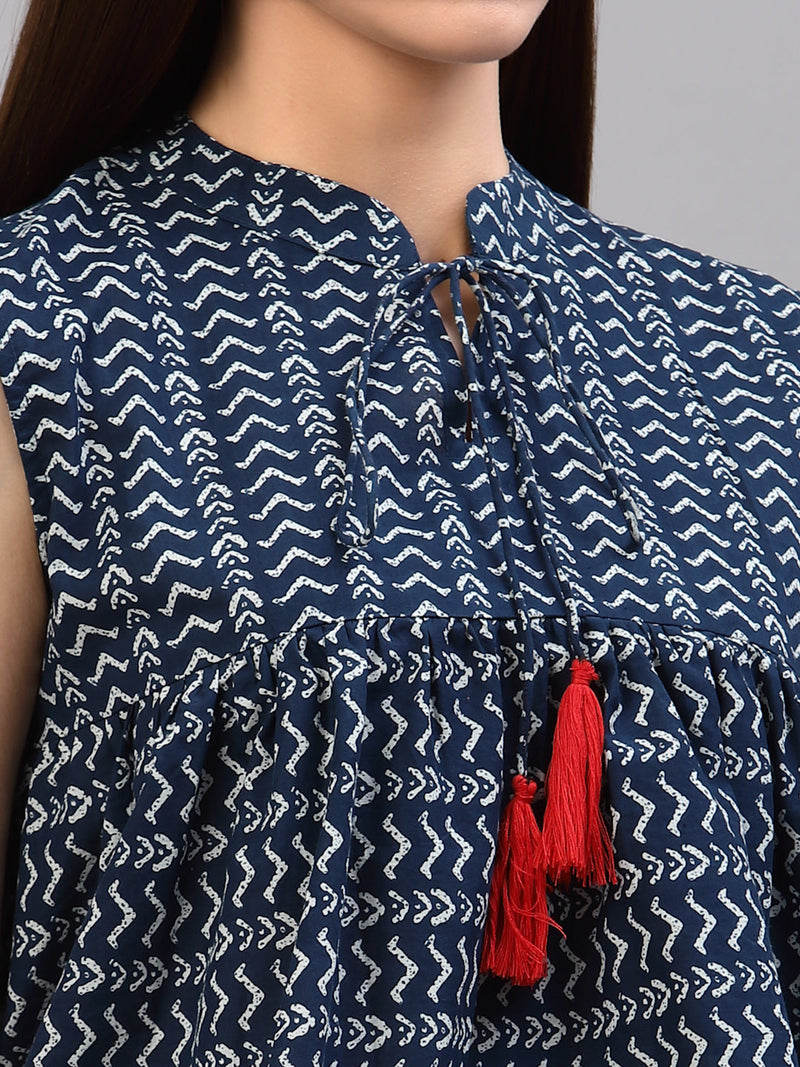 Stylum Women's Printed Cotton Top (VENDA)